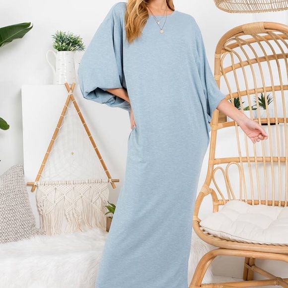 Women Sweater Maxi Dress - Picture 7 of 7